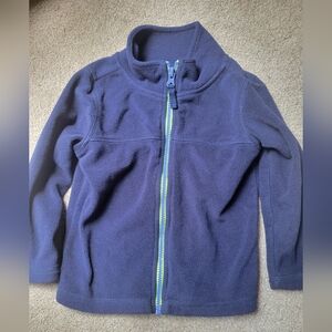 Toddler boys fleece zip jacket